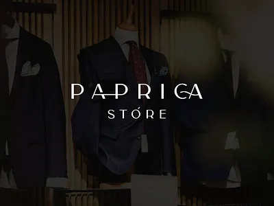 PAPRICA STORE | BRAND IDENTITY AND LOGO DESIGN graphic desingning