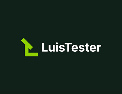 LuisTester - Logistic company logo brand identity branding delivery graphic design identity logistic logo logo design logo designer logotype modern logo tech technology transport visual identity