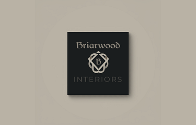 Briarwood-Interiors-Logo 3d ai app art branding design discount logo pricing discount logos for sale discount pricing graphic design icon illustration logo logos minimalist typography ui vector