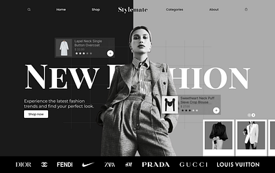 Stylemate fashion ui uiux