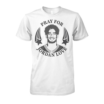 Pray For Jordan Love Shirt design illustration