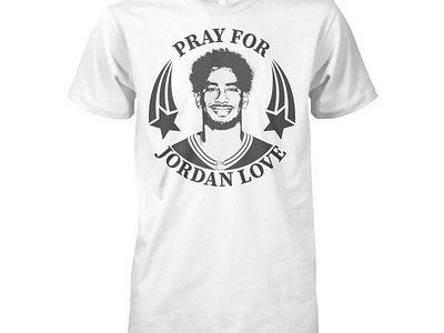 Pray For Jordan Love Shirt design illustration