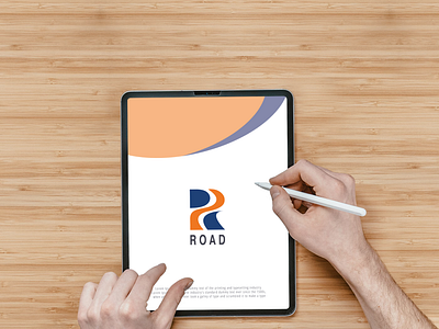 Road Logo Branding brand branding logo branding logo design logodesign logos minimal mockup