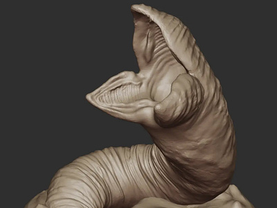 Dune Worm (Shai-Hulud) 3D PRINTABLE model 3d print blender dune dune worm sandworm stl