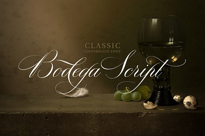 Bodega Script Elegant Wedding Font branding font connected display font elegant fancy font hand drawn lettering logo font modern font sans serif sans serif font