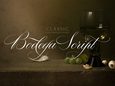 Bodega Script Elegant Wedding Font branding font connected display font elegant fancy font hand drawn lettering logo font modern font sans serif sans serif font