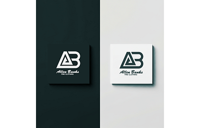 Allen-Banks-Fine-Clothing 3d ai app art branding design discount logo pricing discount logos for sale discount pricing graphic design icon illustration logo logos minimalist typography ui vector