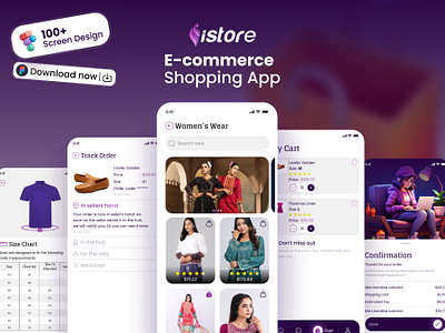 Ecommerce Complete App design - download now application complete app design e commerce app ecommerce app graphic design mobile app mobile app design ui ux