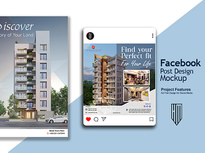 "Real Estate" Social Media Content design building developer developer interior real estate real estate holder social media branding