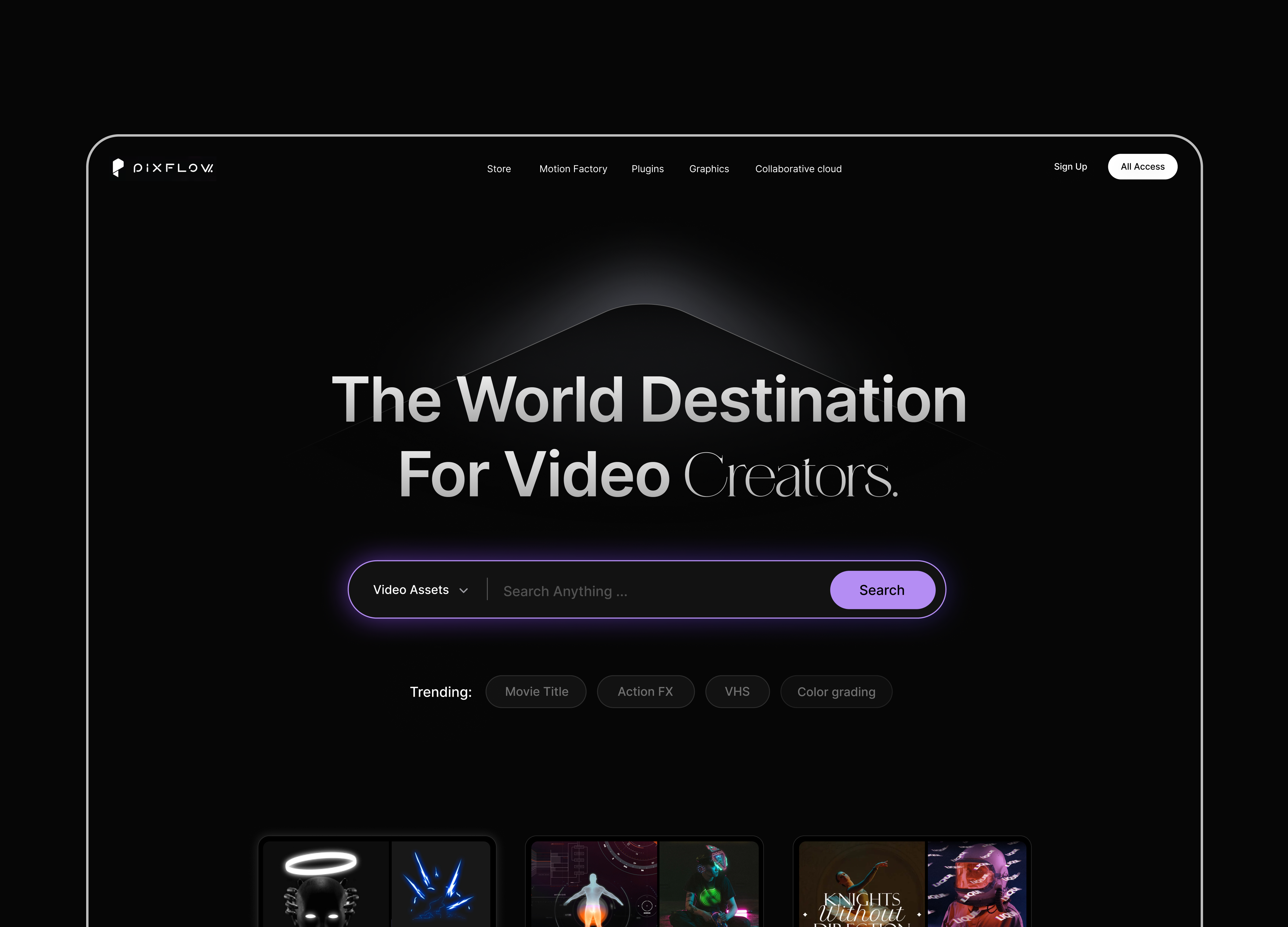 Shot #24819754 design homepage ui ux video assets video templates website