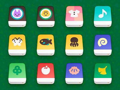 Nook Storage, Vol. 2 animal crossing download hard drives icons macos nintendo nook tom nook