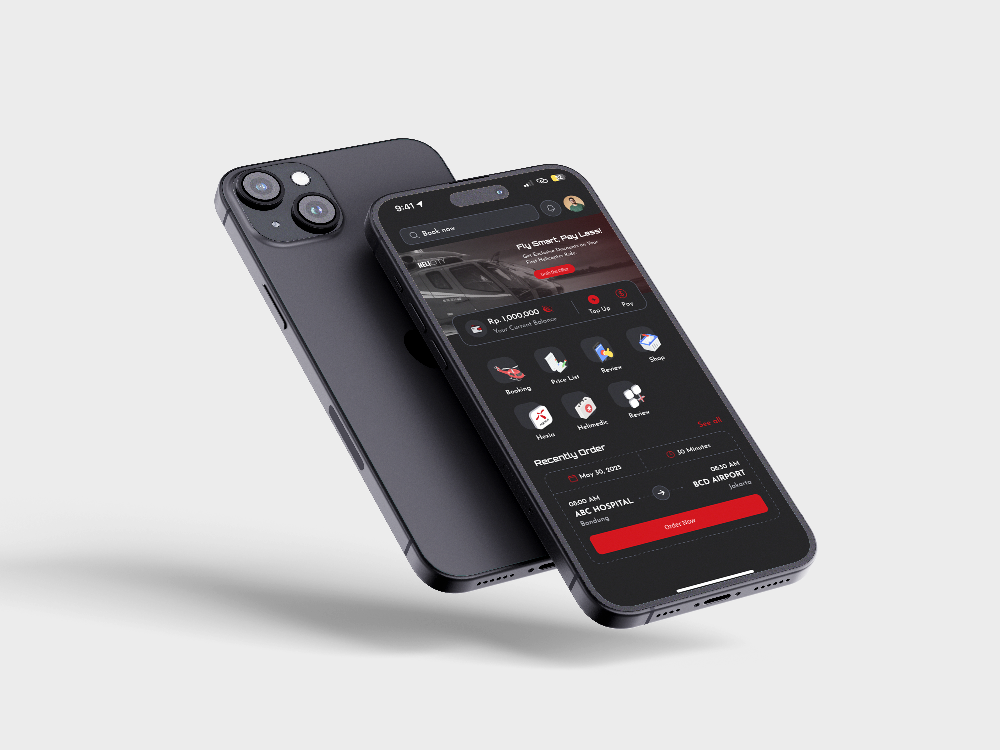 Example service media