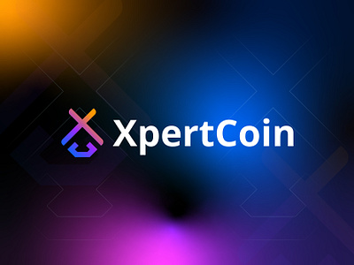 Xpertcoin - Logo Design Concept blockchain branding coin creative crypto currency decentralized defi expert logo forex logo logo design modern nfts symbol token trading wallet web3 x logo