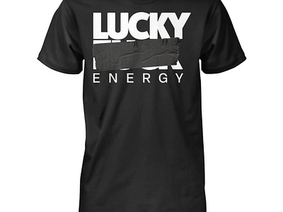 Lucky Energy US Open Shirt design illustration