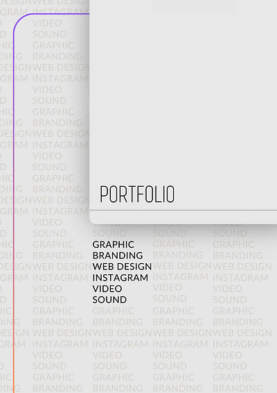 My Portfolio branding graphic design logo motion graphics portfolio ui