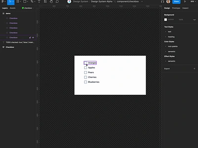 Interactive checkboxes in Figma for Preply checkbox design system figma language learning preply prototyping ui