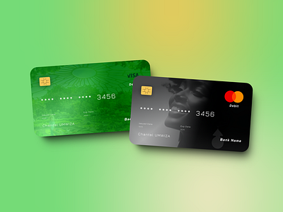 Bank cards design 3d branding graphic design logo motion graphics ui