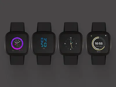 Futuristic Digital Watch Interface concept design dark mode digital display digital watch futuristic design high tech minimalist sleek design smartwatch tech interface uiux design watch interface wearable technology