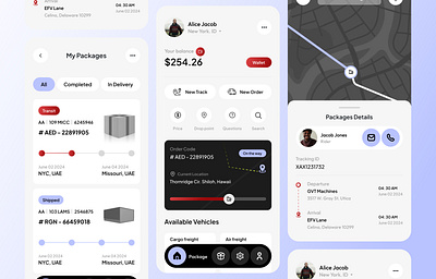 Delivery Ease - App Design appdesign appdesigntrends appui appuiux branding deliverappdesign deliveryapp design designinspiration dribble illustration landingpage ui uidesign uiux uiuxdesigner ux uxd uxdesign