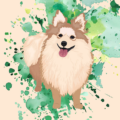 Dog Portrait art design dog flat portrait graphic design illustration ilustration art ilustrator portrait sketch vector vector art vector ilustration