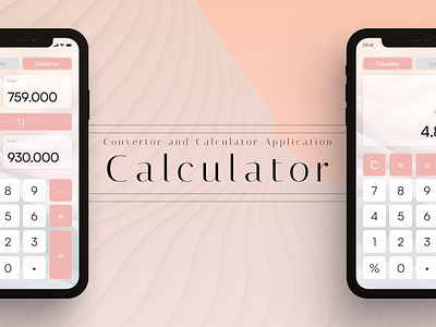 DailyUI4:Calculator app application calculator convertor daily dailyui design ui