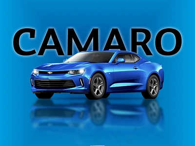 Chevy Camaro advertisment branding car graphic design poster