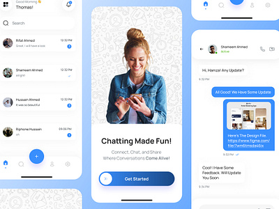 WhizTalk - Messege App Ui app ui app uiux app ux branding design designinspiration dribble illustration landingpage message app message app ui design ui ui design uidesign uiux uiux design uiuxdesigner ux uxd