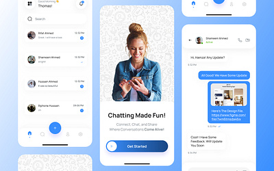 WhizTalk - Messege App Ui app ui app uiux app ux branding design designinspiration dribble illustration landingpage message app message app ui design ui ui design uidesign uiux uiux design uiuxdesigner ux uxd