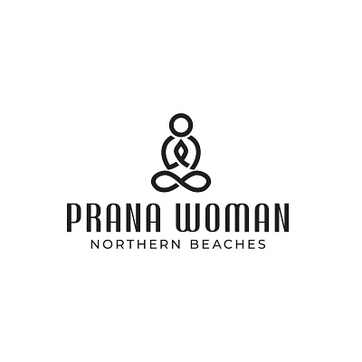 Prana Woman_Logo design branding cool creative design icon logo minimal simple yoga