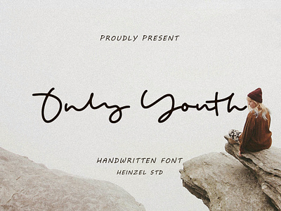 Only Youth Handwritten Font animation beautiful font best seller font branding canva font cricut font cursive font design font graphic design handwriting handwritten illustration logo modern font motion graphics script font social media ui wedding font