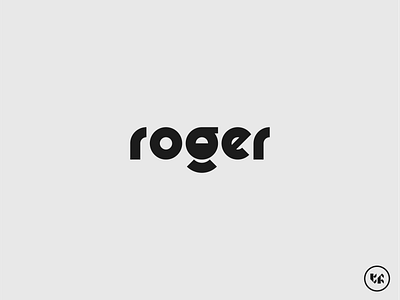 Roger- clothing brand logo businesslogo clothinglogo creativelogo flatlogo iconlogo logodesiger logofolio logomaker logos minimalistlogo wordmarklogo