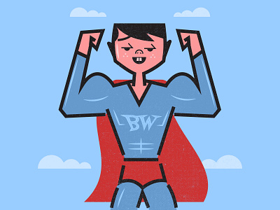 Boy Wonder! illustraion illustration illustration art illustration digital illustrations seattle