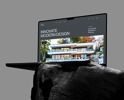 Architecture Agency Website // 2024 agency design landing page minimal popular shot ui uidesign website