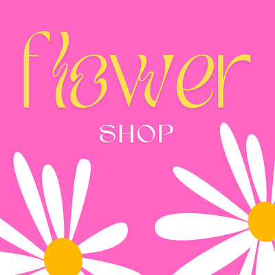 logo for a flower shop design logo