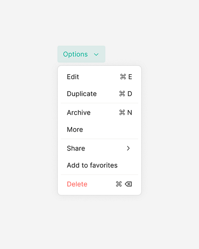 Dropdown componet design system dropdown ui uiux