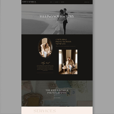 Photographer Website Design in Showit photographer showit web design web designer website design website designer wedding photographer wedding vendor