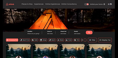 Airbnb Group Project app desigh case study dashboard design graphic design ui ui ux desigh website desigh
