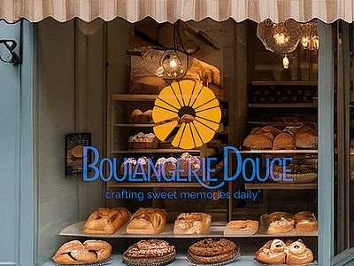 A new French Bakery comes to town! bakery brand design french typography