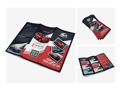 Car sale trifold brochure design bifold brochure booklet design branding brochure design brochure template car brochure car promotion banner company profile print design trifold brochure design