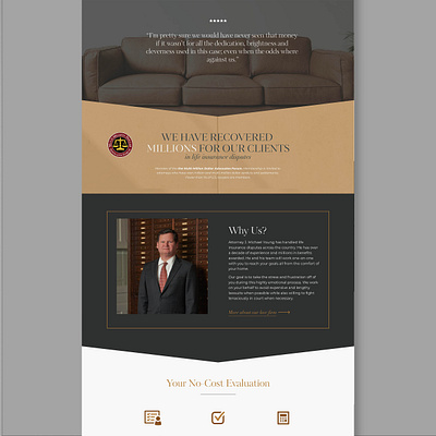 Squarespace Website Design for Law Firm design inspiration high end design high end website law firm lawyer website luxury design squarespace squarespace designer web design web designer website design