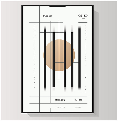 Minimalist Poster branding graphic design illustration minimalist minimalist poster poster design vector