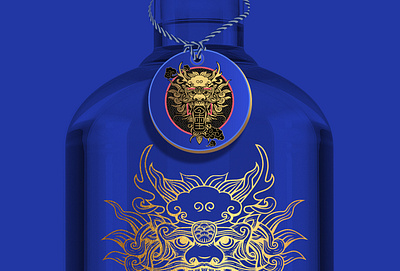 Millennium Baijiu Packaging Design branding graphic design illustration logo logo design