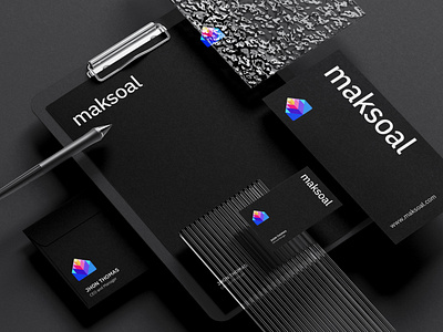 Modern logo, Brand Identity, Branding for maksoal abstract agency app brand book brand identity designer branding business logo case study colorful logo creative logo design ecommerce illustration logo mark modern logo real estate sass typography visual identity