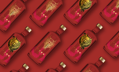 Millennium Baijiu Packaging Design branding design graphic design illustration logo