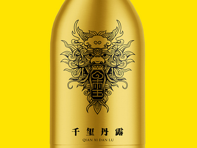 Millennium Baijiu Packaging Design branding design graphic design illustration logo