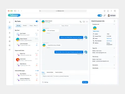 Multichannel Communication (Omni Channel) agent chat chat chat management chat manager chat screen chatting communication community engagement conversation help dask live chat messenger omni channe saas product tickets ui ux