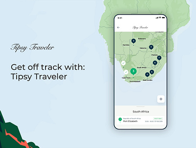 Tipsy Traveler branding carpool design system mobile mobile app mobile design travel app ui ux