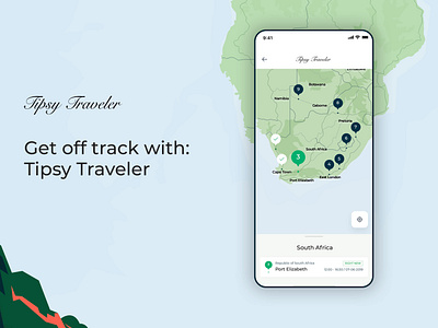 Tipsy Traveler branding carpool design system mobile mobile app mobile design travel app ui ux
