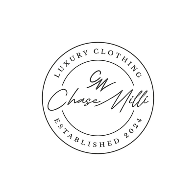 Logo Design - Chase Milli (Luxury Clothing) business clothing luxury