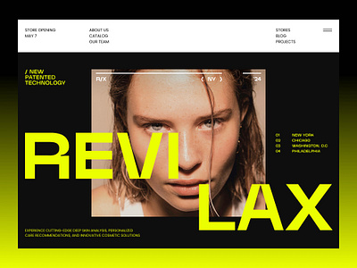 ReviLax branding design ecommerce figma fintech landing page mobile app design ui ux web design website